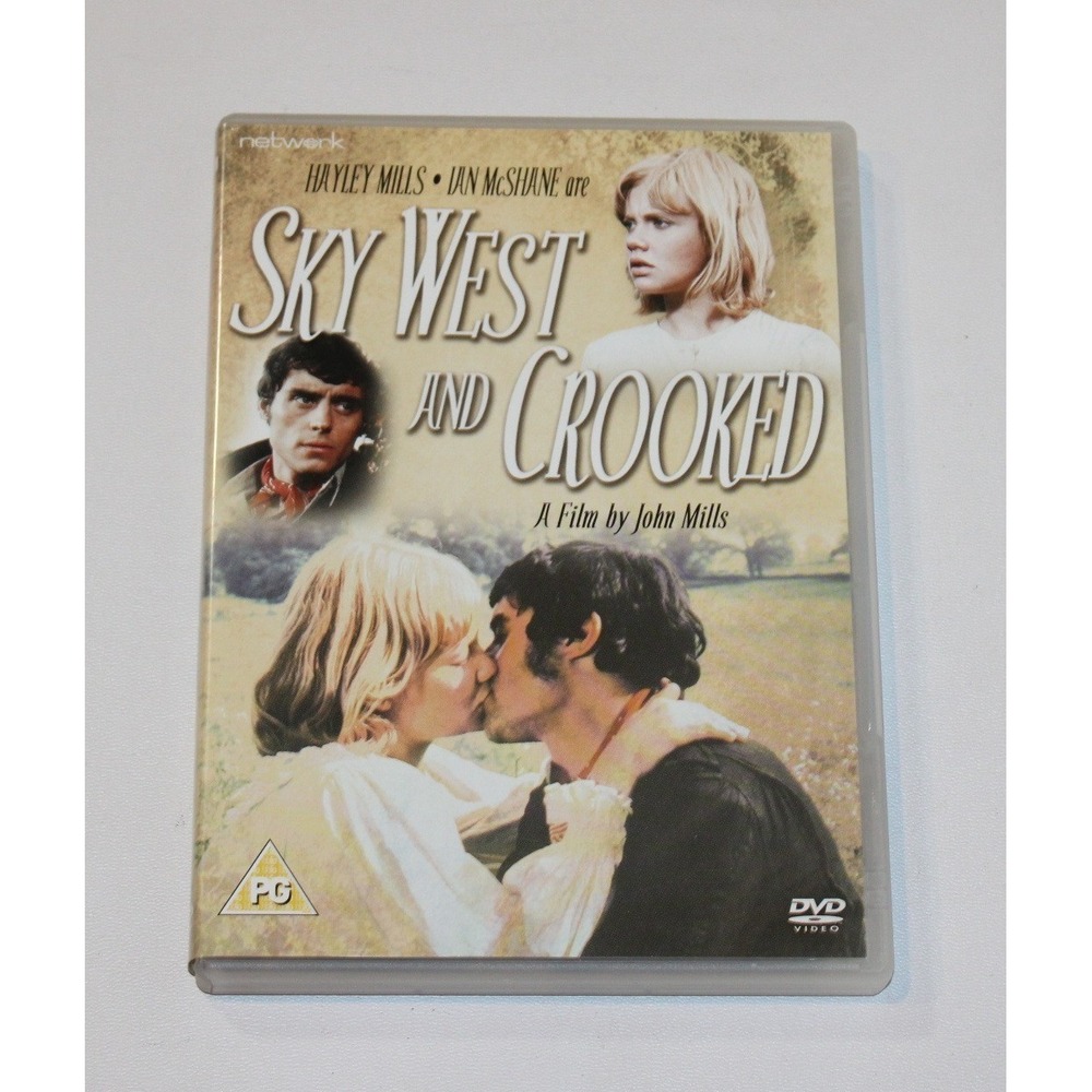 Sky West & Crooked DVD Hayley Mills Ian McShane Region 2 PAL John Mills Director